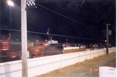 my 2003 truck pulling the sled at the buck 3.jpg