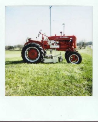 1946 Farmall A with Woods L59.jpg