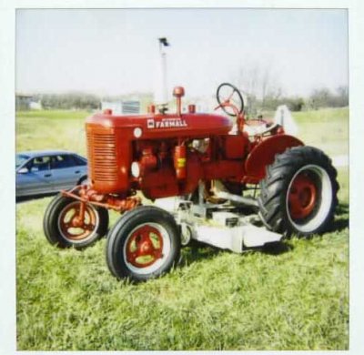 1946 Farmall A with Woods L59-.jpg